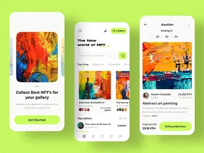 NFT Marketplace Mobile App